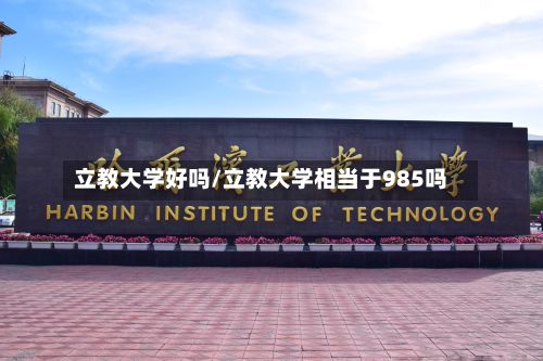 立教大学好吗/立教大学相当于985吗