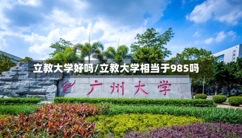 立教大学好吗/立教大学相当于985吗-第3张图片