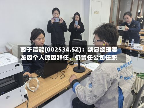 西子洁能(002534.SZ)：副总经理姜龙因个人原因辞任，仍留任公司任职-第2张图片