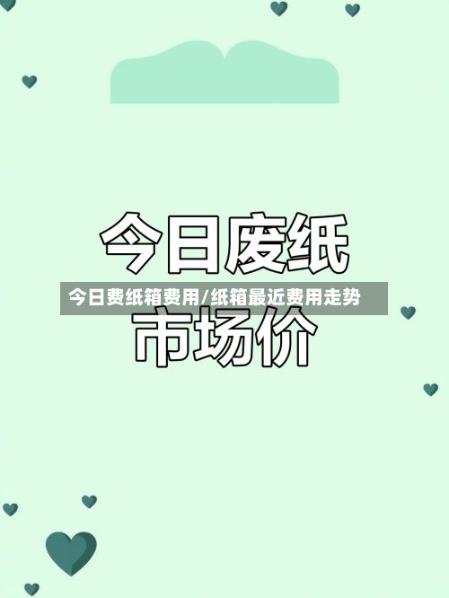 今日费纸箱费用/纸箱最近费用走势-第2张图片