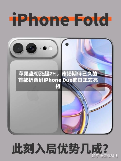苹果盘初涨超2%	，市场期待已久的首款折叠屏iPhone Duo昨日正式亮相-第2张图片