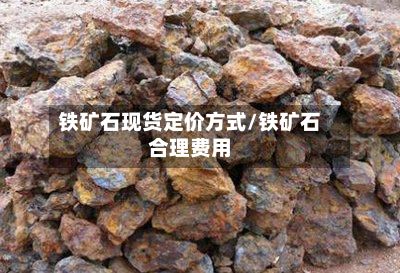 铁矿石现货定价方式/铁矿石合理费用-第3张图片