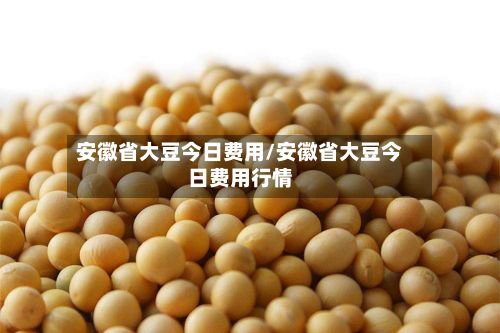 安徽省大豆今日费用/安徽省大豆今日费用行情