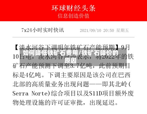 如何降低铁矿石费用/铁矿石降价的原因
