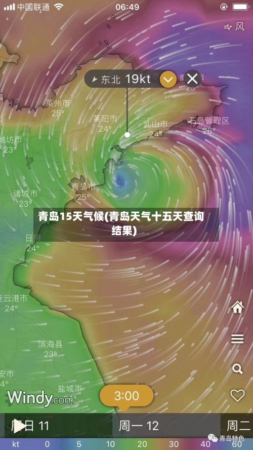 青岛15天气候(青岛天气十五天查询结果)