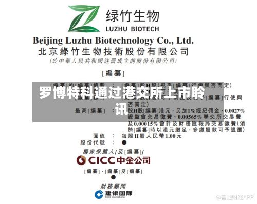 罗博特科通过港交所上市聆讯-第1张图片