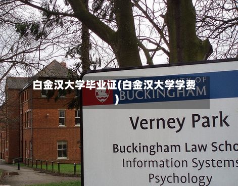 白金汉大学毕业证(白金汉大学学费)-第3张图片