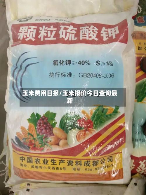玉米费用日报/玉米报价今日查询最新-第2张图片