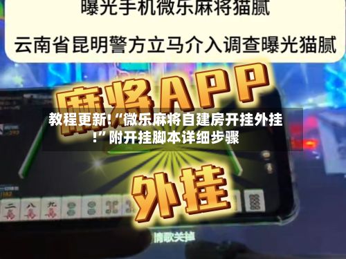 教程更新!“微乐麻将自建房开挂外挂!”附开挂脚本详细步骤-第2张图片