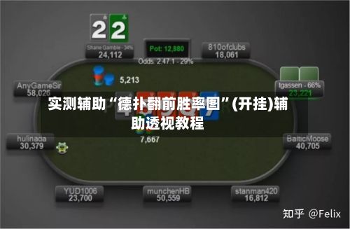 实测辅助“德扑翻前胜率图”(开挂)辅助透视教程-第2张图片