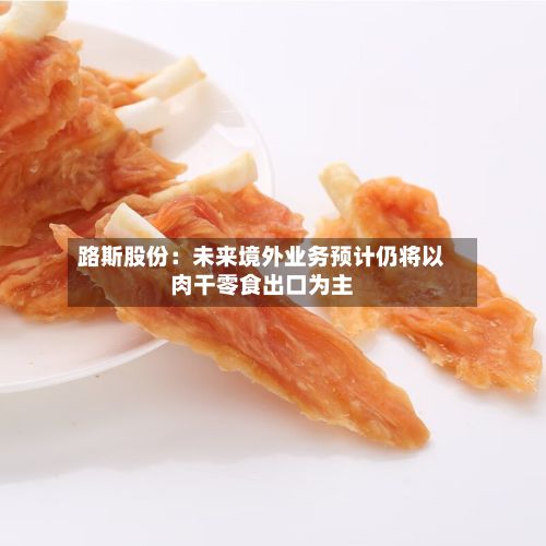路斯股份：未来境外业务预计仍将以肉干零食出口为主-第3张图片