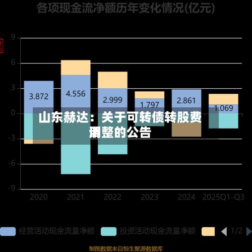 山东赫达：关于可转债转股费用调整的公告