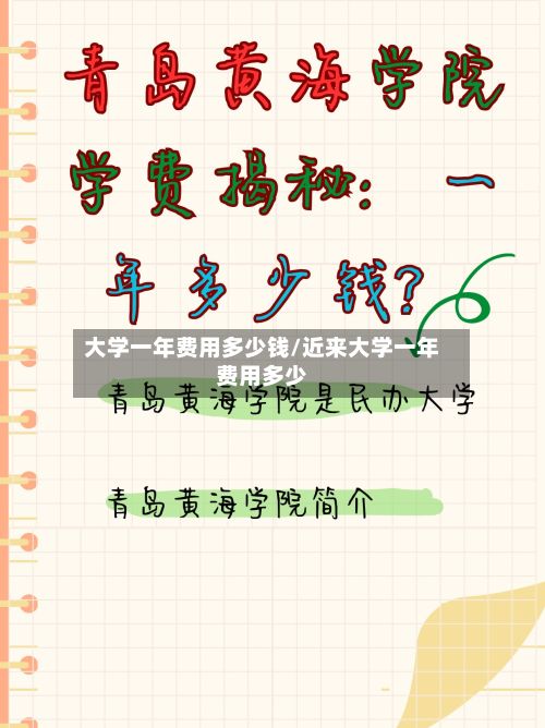 大学一年费用多少钱/近来大学一年费用多少-第2张图片