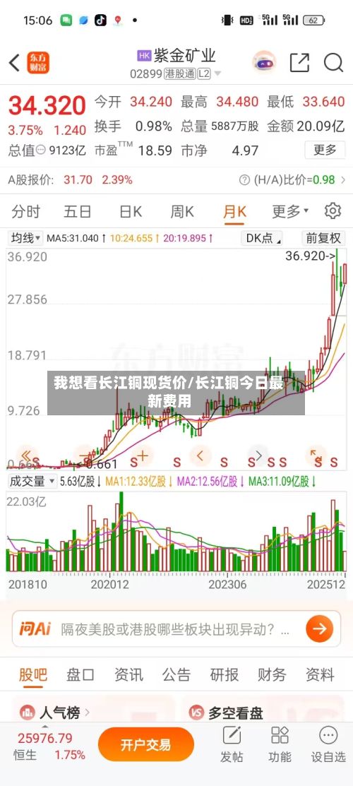 我想看长江铜现货价/长江铜今日最新费用-第3张图片