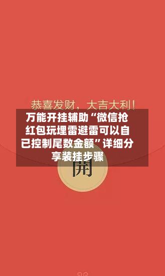 万能开挂辅助“微信抢红包玩埋雷避雷可以自已控制尾数金额”详细分享装挂步骤-第3张图片
