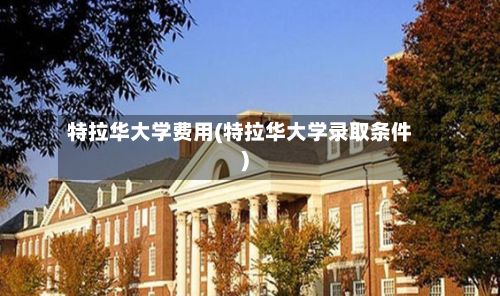 特拉华大学费用(特拉华大学录取条件)