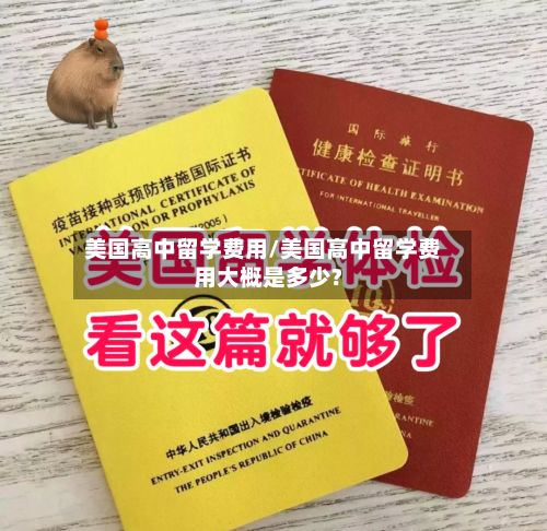 美国高中留学费用/美国高中留学费用大概是多少?