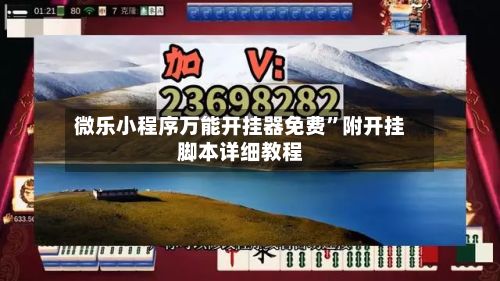 微乐小程序万能开挂器免费”附开挂脚本详细教程-第3张图片
