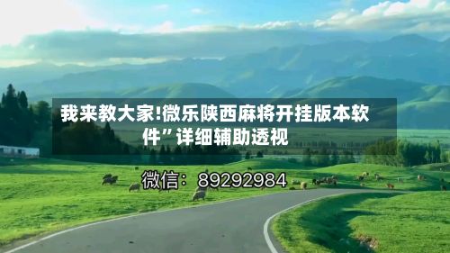 我来教大家!微乐陕西麻将开挂版本软件	”详细辅助透视-第2张图片
