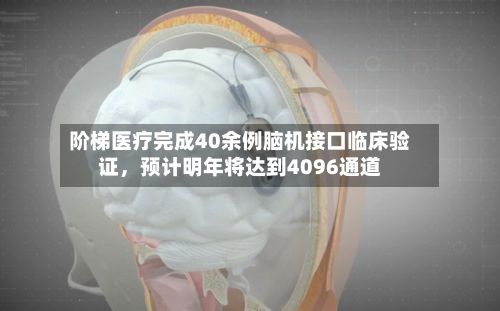 阶梯医疗完成40余例脑机接口临床验证，预计明年将达到4096通道-第2张图片