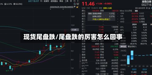 现货尾盘跌/尾盘跌的厉害怎么回事-第2张图片