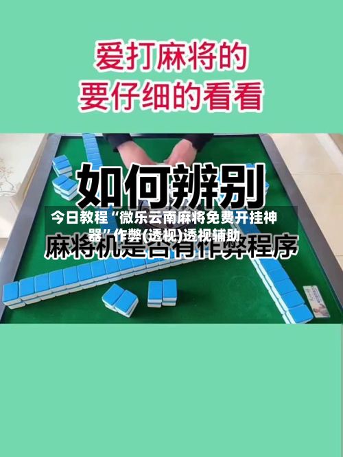 今日教程“微乐云南麻将免费开挂神器”作弊(透视)透视辅助-第2张图片