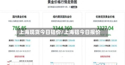 上海现货今日铝价/上海铝今日报价