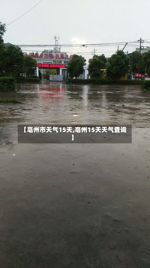 【亳州市天气15天,亳州15天天气查询】-第2张图片