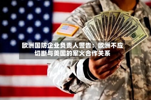 欧洲国防企业负责人警告：欧洲不应切断与美国的军火合作关系-第2张图片