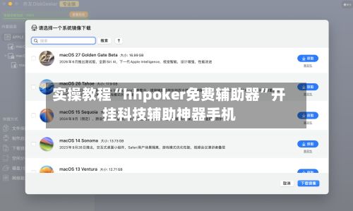 实操教程“hhpoker免费辅助器”开挂科技辅助神器手机-第3张图片