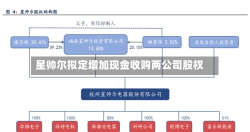 星帅尔拟定增加现金收购两公司股权