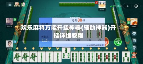 欢乐麻将万能开挂神器(辅助神器)开挂详细教程-第3张图片