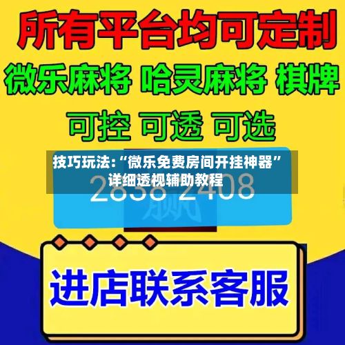 技巧玩法:“微乐免费房间开挂神器”详细透视辅助教程-第2张图片