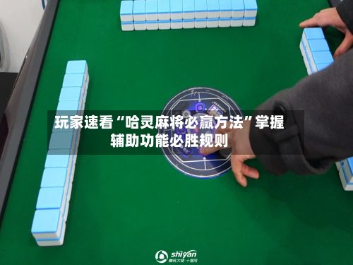 玩家速看“哈灵麻将必赢方法”掌握辅助功能必胜规则