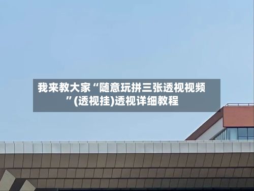 我来教大家“随意玩拼三张透视视频”(透视挂)透视详细教程-第2张图片