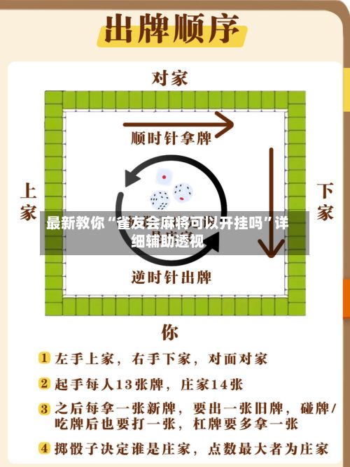 最新教你“雀友会麻将可以开挂吗”详细辅助透视