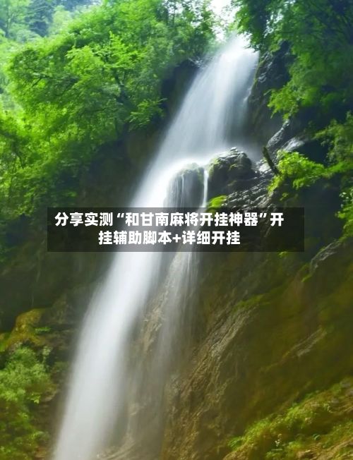 分享实测“和甘南麻将开挂神器”开挂辅助脚本+详细开挂-第2张图片