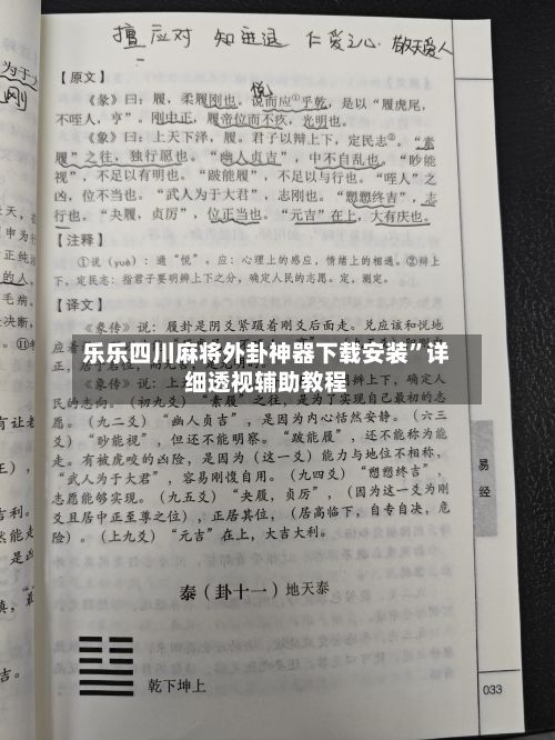 乐乐四川麻将外卦神器下载安装	”详细透视辅助教程-第2张图片