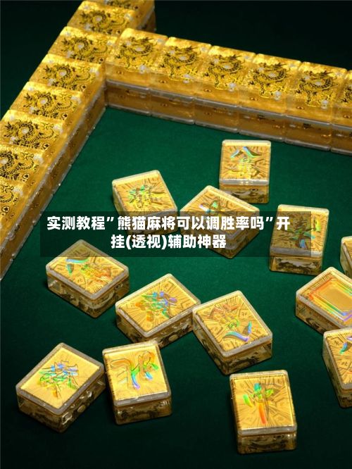 实测教程”熊猫麻将可以调胜率吗”开挂(透视)辅助神器-第2张图片
