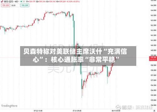 贝森特称对美联储主席沃什“充满信心”：核心通胀率“非常平稳”-第2张图片
