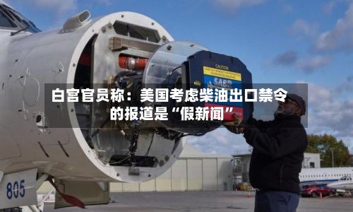 白宫官员称：美国考虑柴油出口禁令的报道是“假新闻”-第2张图片
