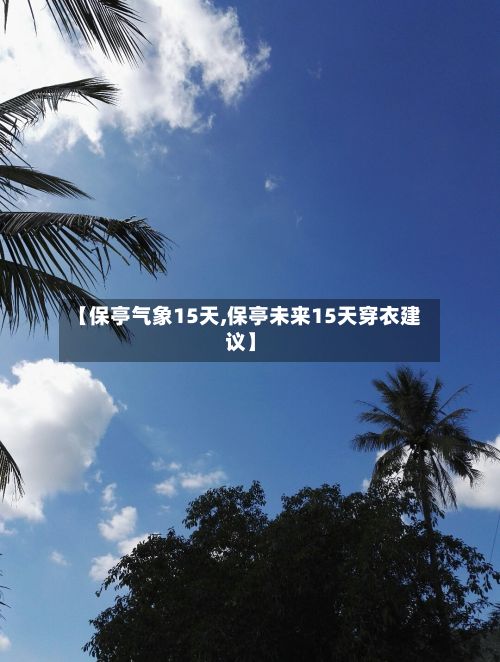 【保亭气象15天,保亭未来15天穿衣建议】-第2张图片