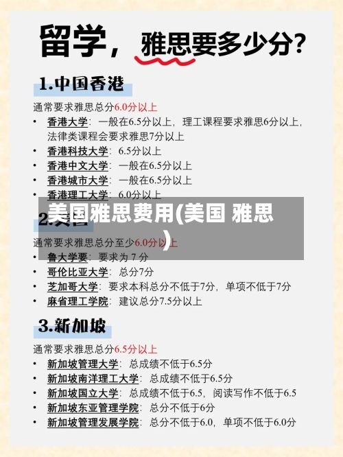 美国雅思费用(美国 雅思)