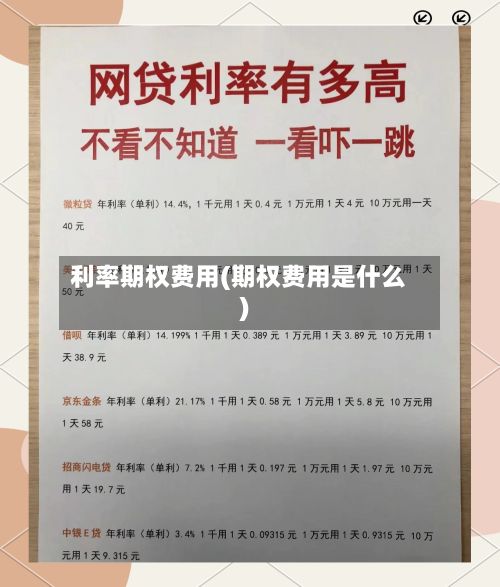 利率期权费用(期权费用是什么)-第3张图片