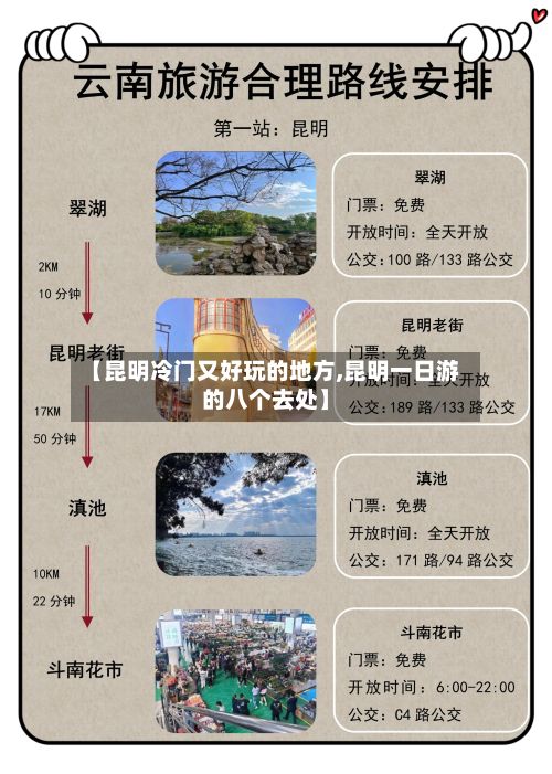 【昆明冷门又好玩的地方,昆明一日游的八个去处】