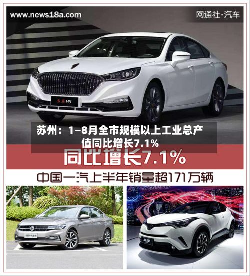苏州：1—8月全市规模以上工业总产值同比增长7.1%-第2张图片