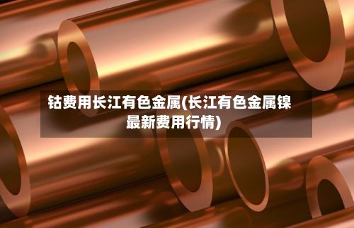 钴费用长江有色金属(长江有色金属镍最新费用行情)-第2张图片