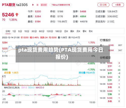pta现货费用趋势(PTA现货费用今日报价)