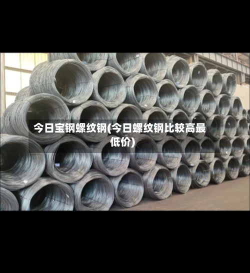 今日宝钢螺纹钢(今日螺纹钢比较高最低价)-第2张图片