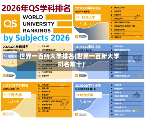 世界一百所大学排名(世界一百所大学排名前十)-第2张图片